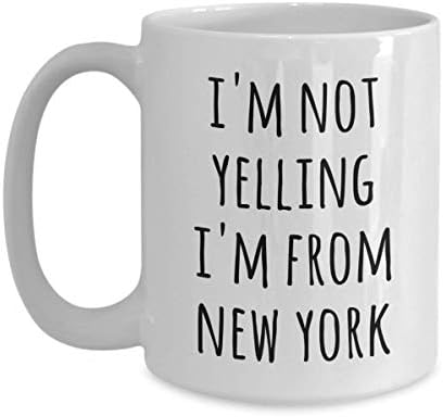 Кригла за кафе во Yorkујорк, не викам, јас сум од подарок за чај за чај во Yorkујорк за Newујоркер