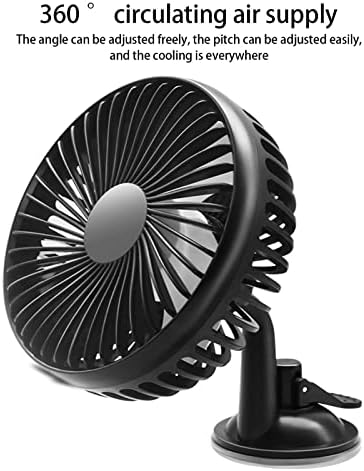 WNVMWI за полнење USB -шетач на вентилатор за вентилатор за вентилатор за вентилатор за автомобили вентилатор вентилатор вентилатор велосипед