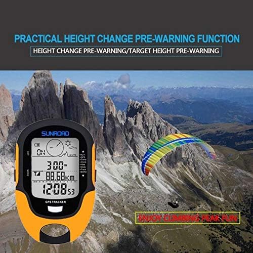 SDGH Мултифункционален електронски GPS Beidou систем Altimeter со компас за пешачење за искачување на опрема за кампување со додатоци за