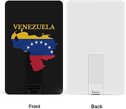 Венецуела Мапа Знаме USB 2.0 Флеш-Дискови Меморија Стап Кредитна Картичка Форма