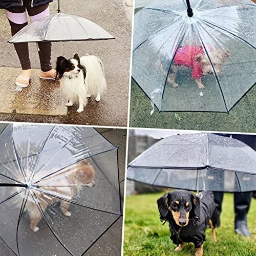 Чадор на кучиња Лесипет со поводник за мали миленичиња, чадор за кучиња одговара на миленичиња со должина од 20 ”