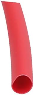 Х-ДРИ 5М 3,5 мм Внатрешна Диа Полиолефинска Цевка За Отпорност На Пламен Црвена За Поправка на Жица(5М 3,5 мм де дијаметро интерно де полиолефина