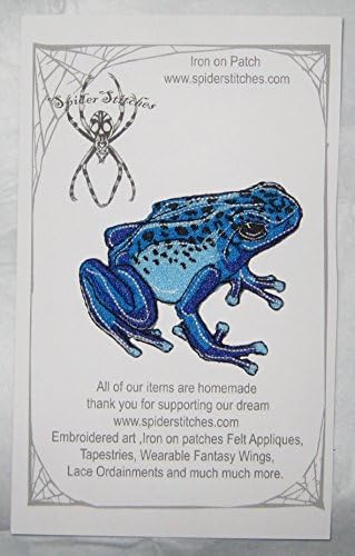 Сина отров стрела жаба дендробати азуреус железо на лепенка