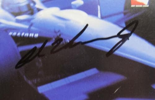 Al Unser JR потпиша Auto Autograph 7x7 Photo II - Автограмирани екстремни спортски фотографии