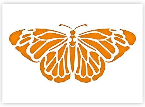КБИКС Животни Матрица-Пеперутка-А5-Еднократно Деца Пријателски САМ Матрица ЗА Сликање, Печење, Занаети, Ѕид, Мебел, Украсување