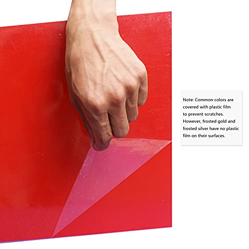 XLNT Технолошки гравура празни материјали ABS двојна боја пластичен лист, црвена/бела боја за внатрешни знаци, значки.