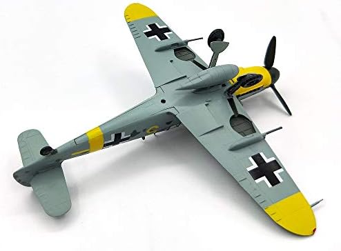Лесен модел WWII Германски BF109G-2 VI./JG52 1942 Русија 1/72 авион на авиони