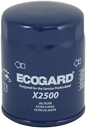 Ecogard X2500 Premium Spin-On Engine Oil Filter за конвенционално масло одговара Buick Enclave 3.6L 2011-2020, Lacrosse 3.6L