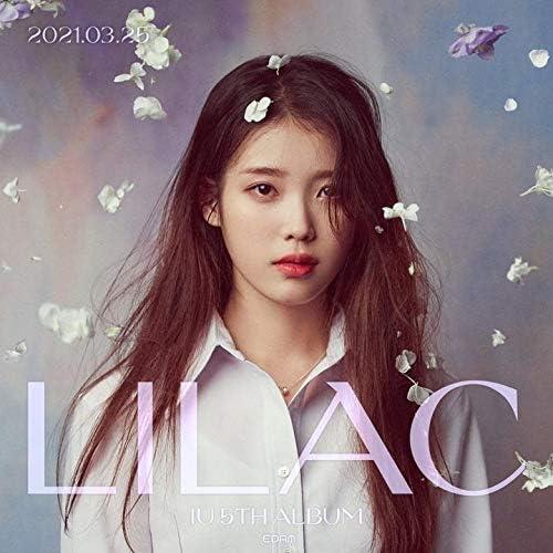 Iu lilac 5th албум 2 верзија сет CD+1P постер+72P Photobook+16p Lyric Book+1P Ar Photocard+1P Photocard+1P ID Photo Kit+1P Art