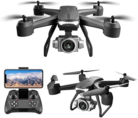 KSEMOTI 6K Professional Drone, преклопен мини дрон со UHD двојна камера и двојна батерија, RC Aircraft Силен напорен квадкоптер,
