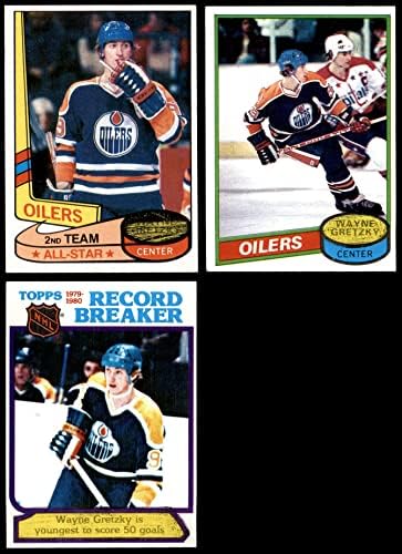 1980-81 Топс Едмонтон Оилдерс скоро комплетен тим сет Едмонтон Оилдерс-хокеј VG/Ex Oilers-хокеј