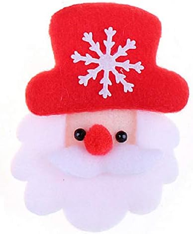 Облечете капа 12 парчиња елени стил блиц светло Божиќно декорација Дрво брош.
