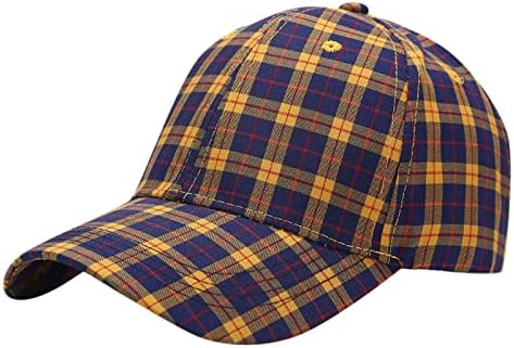 Отворено камуфлажа капа за риболов лов на лов на кошарка, шминка за шапување карирана капа, карирана капа