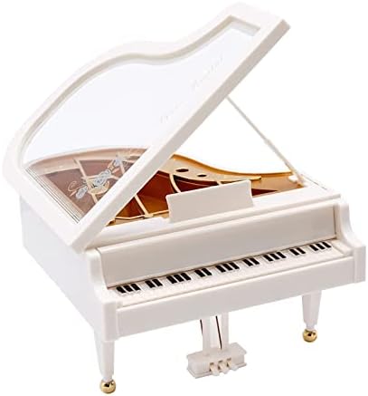 Moting JL Piano Music Box, Европски класичен ретро девојче роденденски ветер музички кутии, механичка часовна музика кутија за подарок