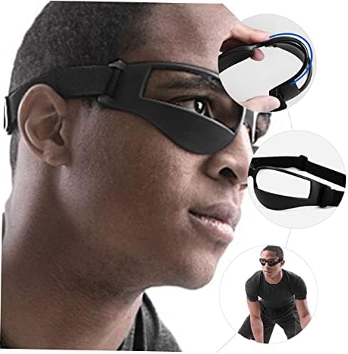 Додатоци ЗА КОШАРКА КЛИСПИД 3 парчиња Практичен Додаток Спортски Удобни Очила Пренослив Професионалец За Безбедност За Црна Кошаркарска Опрема