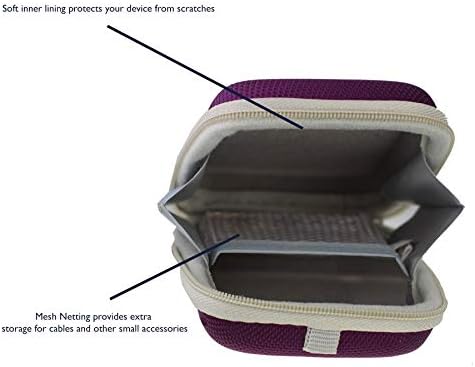 Навитех Виолетова Водоотпорна Заштитна Торбичка На Објективот На Фотоапаратот Компатибилна Со Никон НИКОР Z DX 16-50mm f/3.5-6.3 VR
