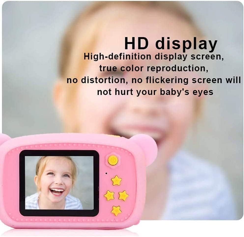 Аркава Детска камера, 12MP 1080p мини дете видео камера, 2 инчи IPS екран мини камера Играчки подарок за деца