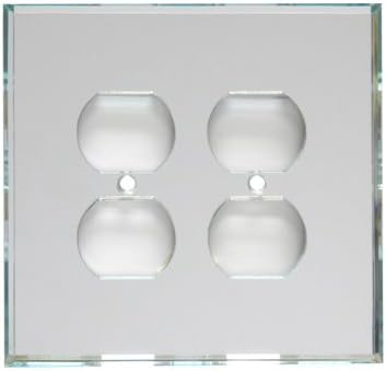 Glassalike Double Duplex Acrylic Mirror Switch плоча