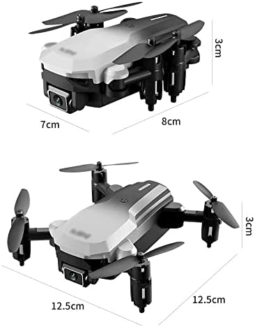 QIYHBVR дрон со камера за возрасни, 4K HD мини FPV беспилотни летала за деца почетници, играчки за преклопување на RC Quadcopter со интелигентно лебди, интелигентно избегнување ?