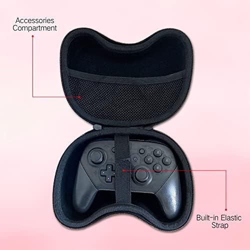 ConfertSight Controller Travel Case For PlayStation 5 Controller, PS5, PS4, Switch Pro, Switch OLED и Xbox Controller, Тешки заштитни капаци