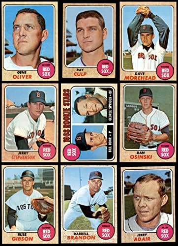 1968 Topps Boston Red Sox Team го постави Бостон Ред Сокс екс+ Red Sox