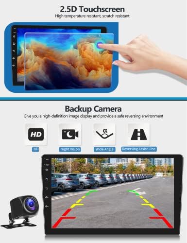 За Хонда ЦРВ 2007-2011 Поддршка Безжичен Карплеј/Андроид Авто Андроид Автомобил Стерео Со WiFi GPS Навигација 9 инчен Екран На Допир BLUETOOTH