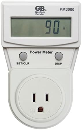 Гарднер Бендер PM3000 Монитор за енергетска моќност, сива