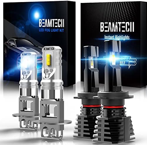 BEAMTECH H7 LED Светилки H3 LED Светилки За Магла