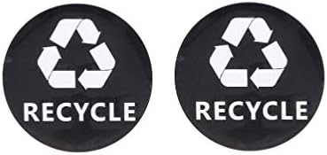 Налепници За Автомобил неродеко Налепници За Лого 2 ПАРЧИЊА Налепница ЗА Рециклирање За Корпа За Отпадоци Корпа За Отпадоци За Автомобили