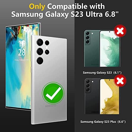 Отеркин За Samsung Galaxy S23 Ултра Случај Водоотпорен, S23 Ултра Случај Со Вграден Екран&засилувач; Заштитник На Камерата, 360°