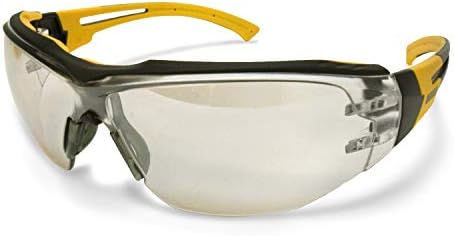 Безбедносна очила - Црна рамка - чиста леќа против магла