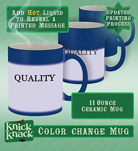 Knick knack подароци за време на патувањето време - 11oz магија во промена на бојата, мат црна боја
