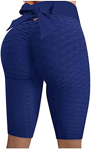 Илугу со тесни обични спортски спортски јога шорцеви задникот фитнес женски кревање јога панталони