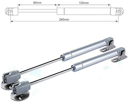 Ибалоди 2 парчиња-100н/2-10КГ Хидраулични Шарки Поддршка За Подигнување На Вратата За Кујнски Кабинет Пневматски Гас Пролет