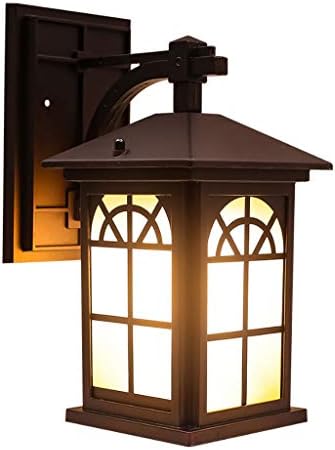 Дан, на отворено wallиден ламба Европски стил водоотпорен дворот на дворот, градинарска вила на отворено предводена балконска