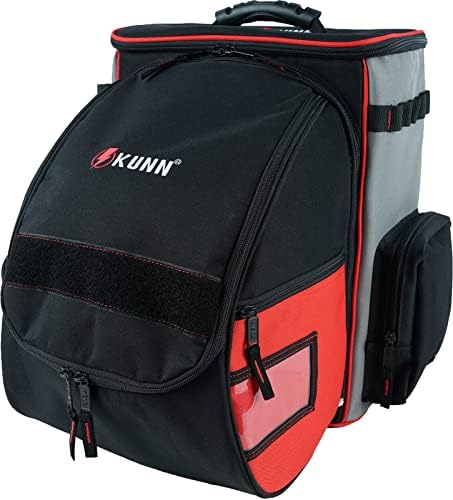 Kunn Welding-Backpack со одвојлива вреќа со шлем-траен удобен ранец на алатка за складирање и транспорт на опрема за заварување,