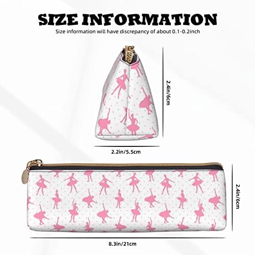 Ndzhzeo розово пенкало кутија симпатична торба со моливи торбичка шминка козметичка торба гаџет кутија стационарна танчер