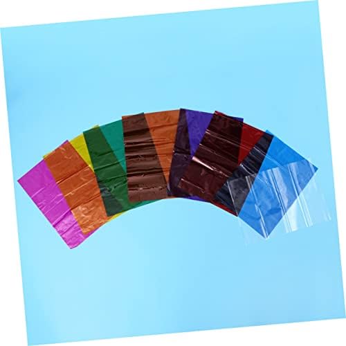 Stobok 48 листови чисти бонбони Транспарентна градинка корпа за складирање цветна хартија подарок обвивки за виолончело бои уметности