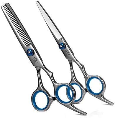 Ножици За сечење коса Г-Витални Берберски Ножици Поставете Професионален Фризерски Кастри Комплет За Текстурирање Ножици За Работ