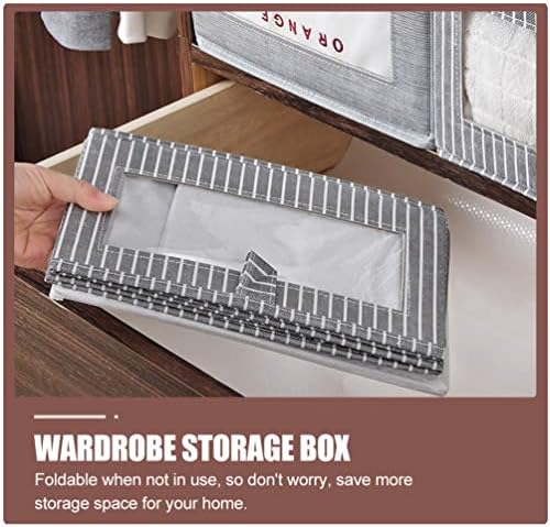 Анголно преклопување кутија за складирање на гардероба кутија за организирање кутија за складирање на крпа за преклопување на кутии за