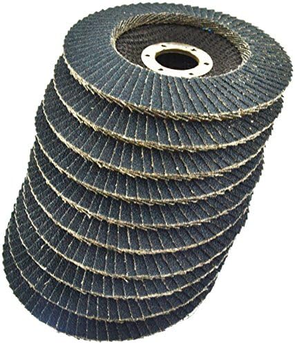 80 решетки Циркониумски размавтани дискови за пескарење мелење на 'рѓа 4-1/2 мелница 20pk