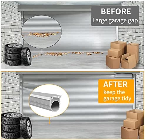 Заптивки на вратата од гаражата дното гума со претходно дупчат алуминиумски патеки за прицврстувач за база на база, облик на