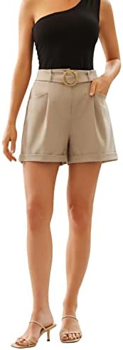 Кејт Касин жени 2023 година Бермуда шорцеви лето висока половината еластична новина Кратка лабава пешачење широка нога кратка со џебови