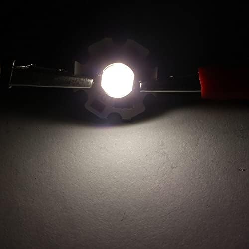 MECCANIXITY COB LED Светло Чип Мушка 3W 280lm 4000-4500K 20mm 5vdc Заштеда На Енергија Сијалица За Рефлектор Рефлектор Замена Природна Бела