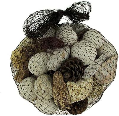 Неутрална Бела Декоративна Печурка Измешајте Избрани Сушени Ботанички Производи во Вреќа