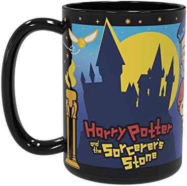 Зак дизајнира Хари Потер уникатна промена во боја на керамичко кафе, колекционерско чување и прекрасна кригла од кафе