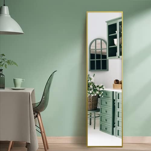 Wallидно огледало целосна должина, големи плочки со целосна огледало на телото за врата, спална соба, домашна салата