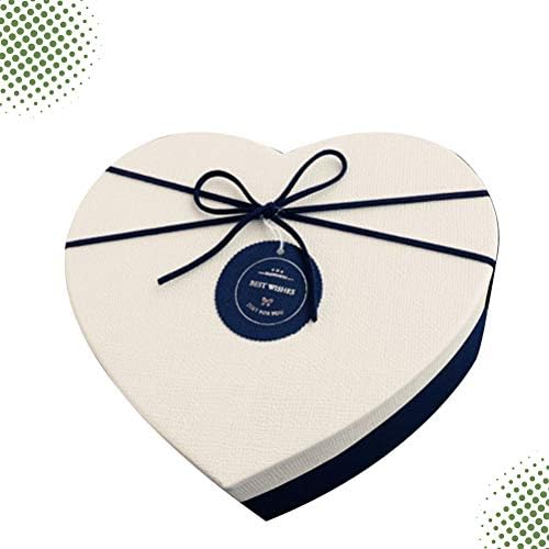 Кесјоо 1pc Кутија Bownot Срце Облик На Денот На Вљубените Роденден Подарок Кутија За Пакување-Големина М