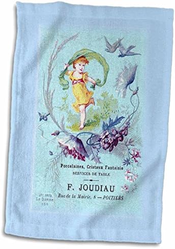 3drose Флорен гроздобер - француска бебешка самовила на сина боја - крпи