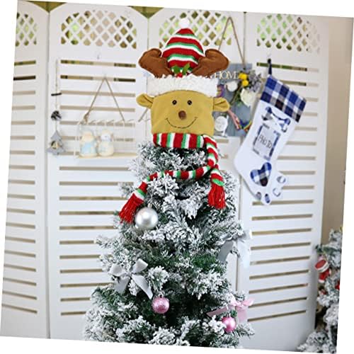 НАВИВАЧ На Божиќни Материјали Ирваси Стил - Украс За Елени Празнични Декори Со Божиќна Големина Прекрасни Украси За Гушкање Украси Топпер